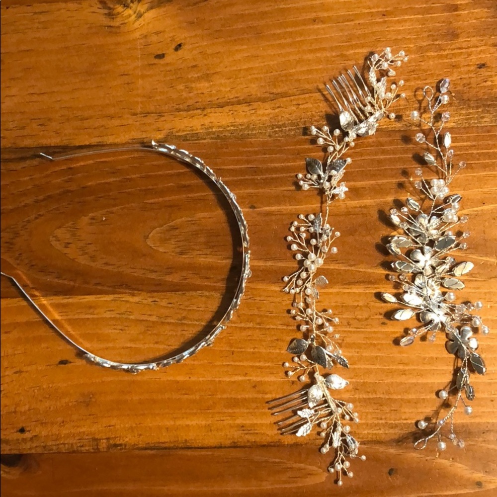 Hair pieces for formal event
